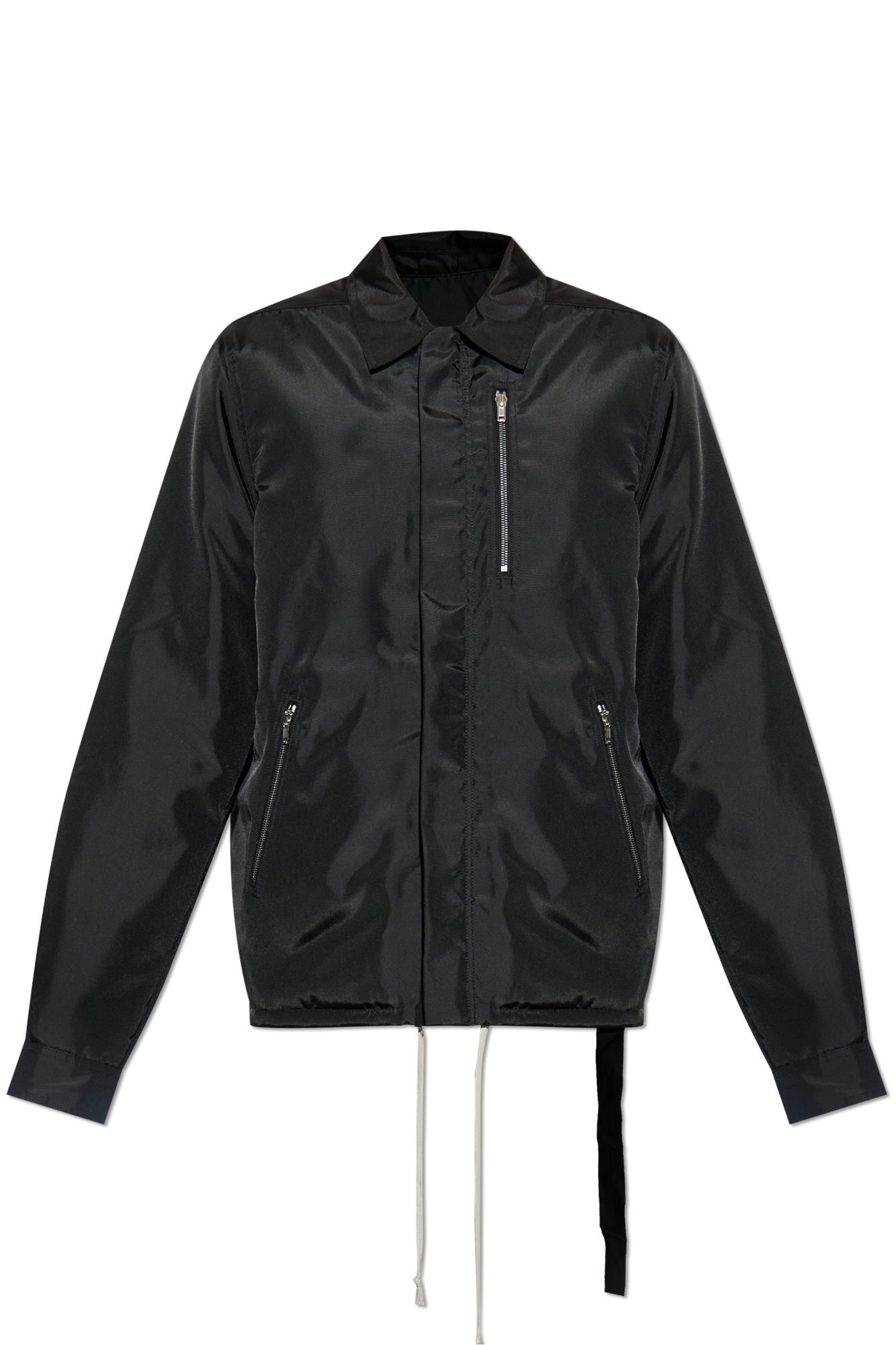 名作‼️RickOwensmoutonleather jacketdrkshdw Rick Owens DRKSHDW Jacket 'Concaled' | Men's | Vitkac
